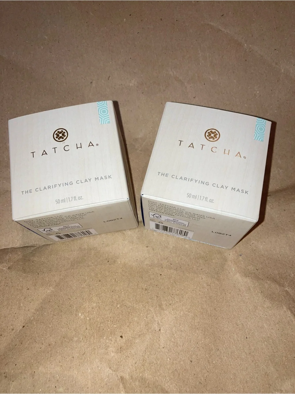 2 x tatcha the clarifying mask 50ml